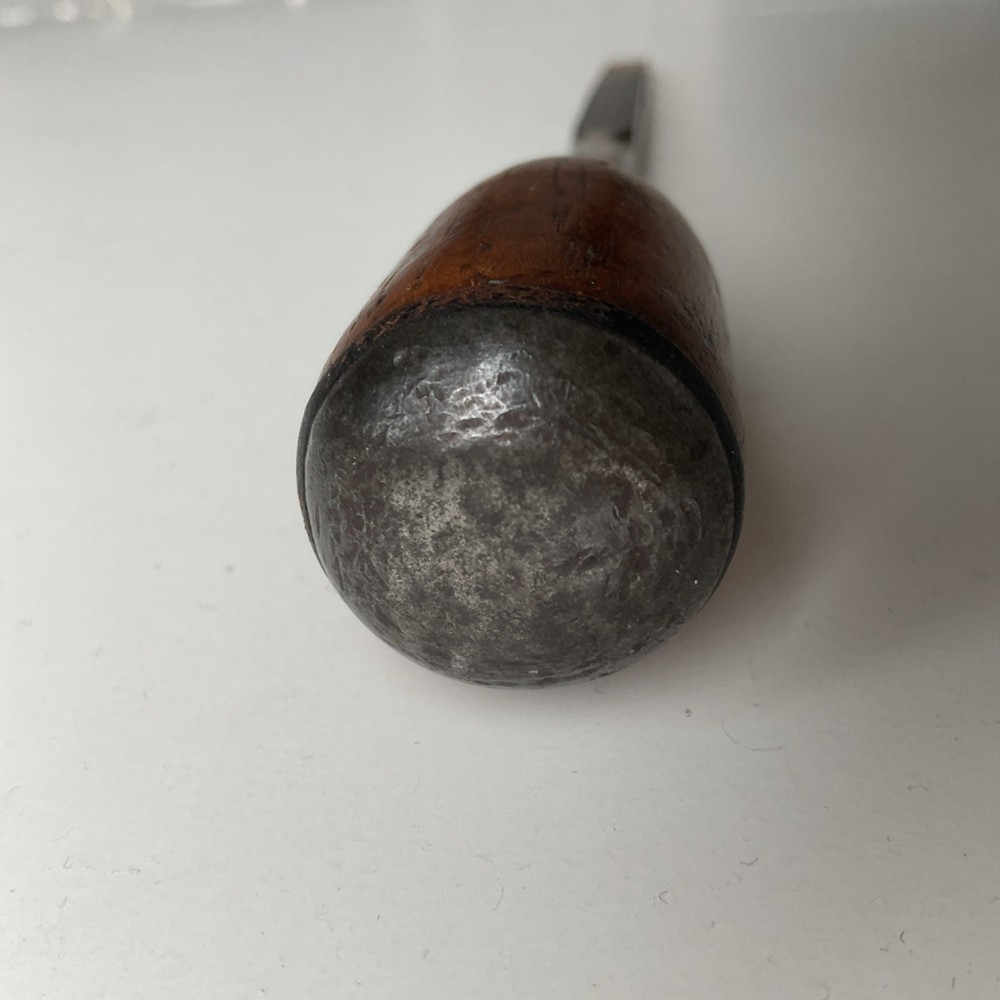 3/8" Vintage Stanley Everlasting BEVEL EDGE Chisel Metal Strike Cap