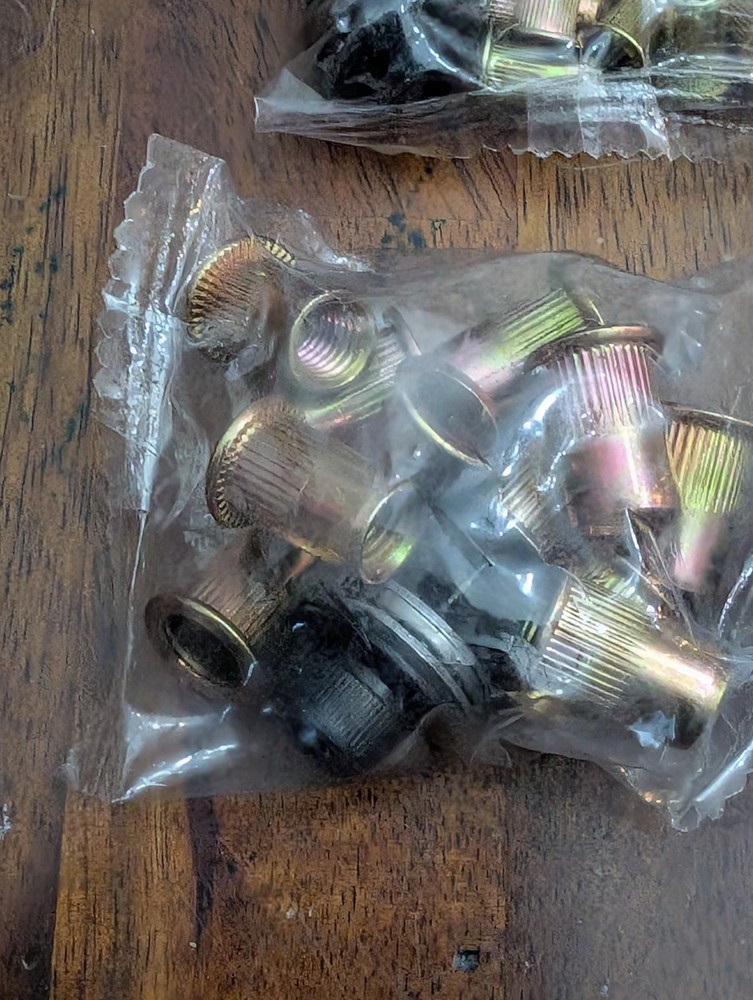 Rivnut Nutsert Installation Tool Drill Adapter Rivet Nut Setter w Hardware Lot