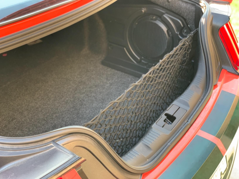 Rear Trunk Envelope Style Cargo Net for FORD MUSTANG 2015-2023 Brand New