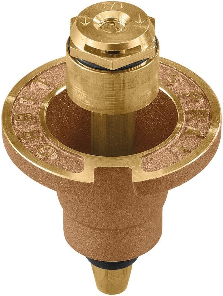 3-Pack Orbit 54071 Brass Pop-Up Flush Head Sprinkler Half Pattern Spray Nozzle