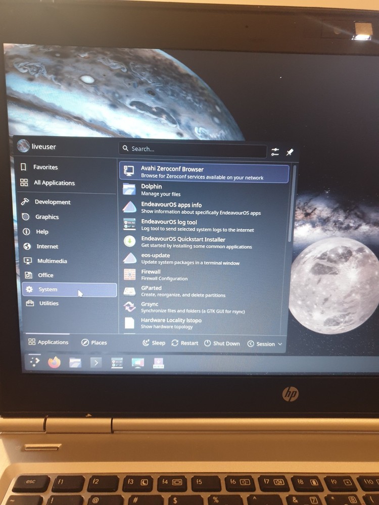 Linux Endeavour OS V2026.01.12 64bit, Bootable Live and Install USB Flash Drive
