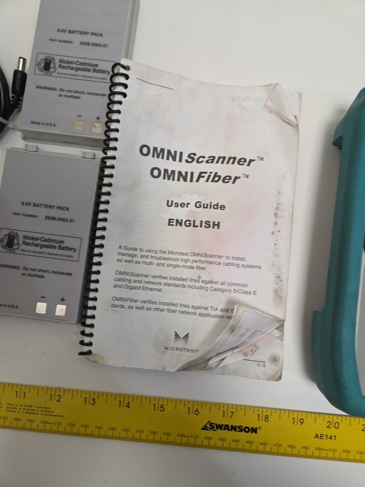 Microtest 100MHz PentaScanner With Cords And Manual (READ)