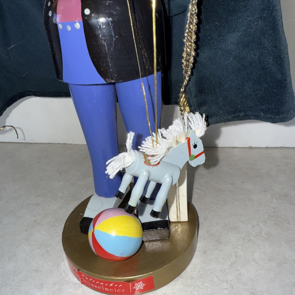 16" Nutcracker Kurt Adler Herr Drosselmeier Drosselmeyer Steinbach German Patch