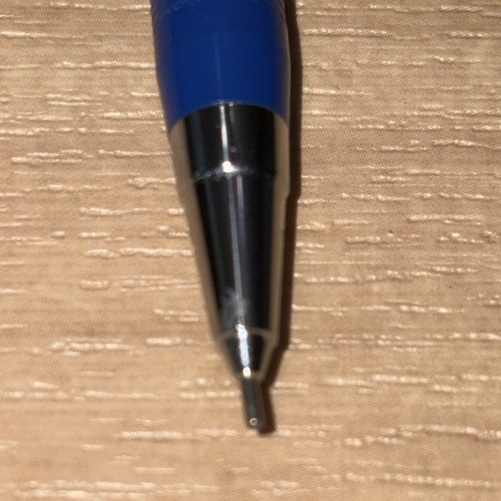 Scripto ultra thin automatic Pencil P970 0.7 mm - Japan- Used- Blue Barrel