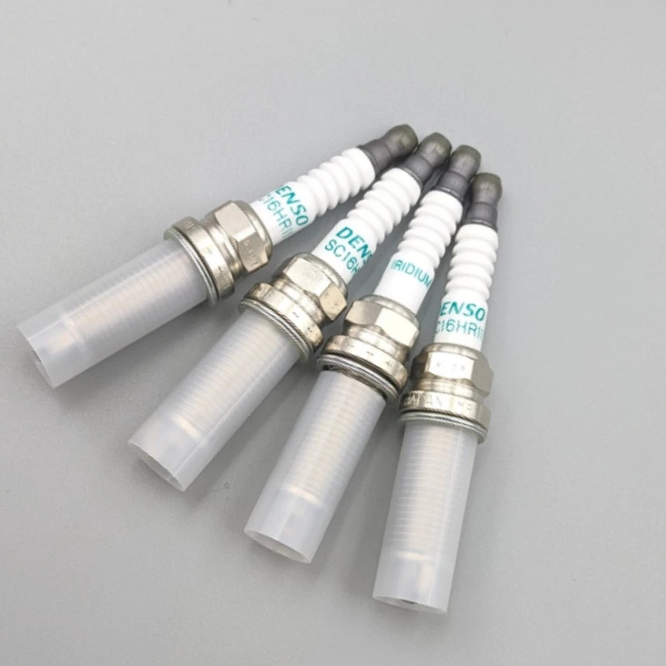 4x OEM 90919-01275 Iridium Spark Plugs SC16HR11 for Corolla Prius Scion Toyt