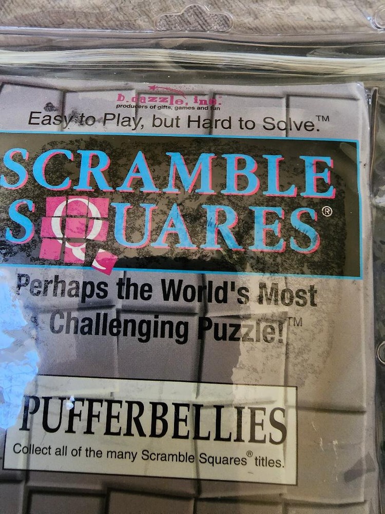 SCRAMBLE SQUARES PUFFERBELLIES