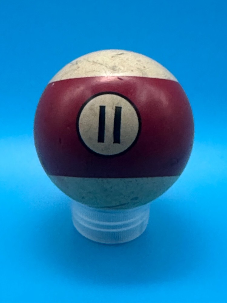 Vintage Billiard Pool Ball - Pool Ball # 11