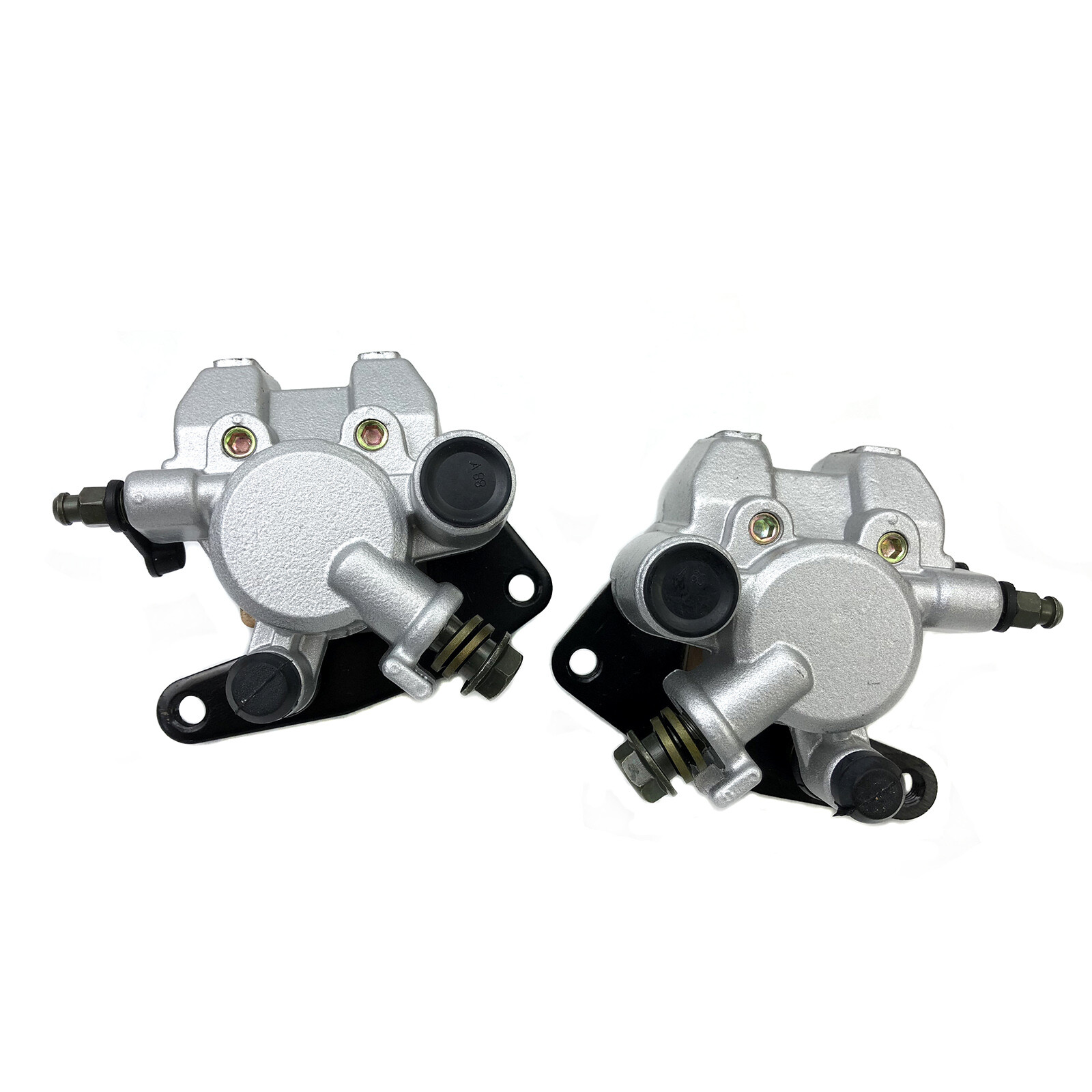 Front Rear Brake Calipers W/Pads for Honda TRX250X FourTrax 250 2x4 1987-1992