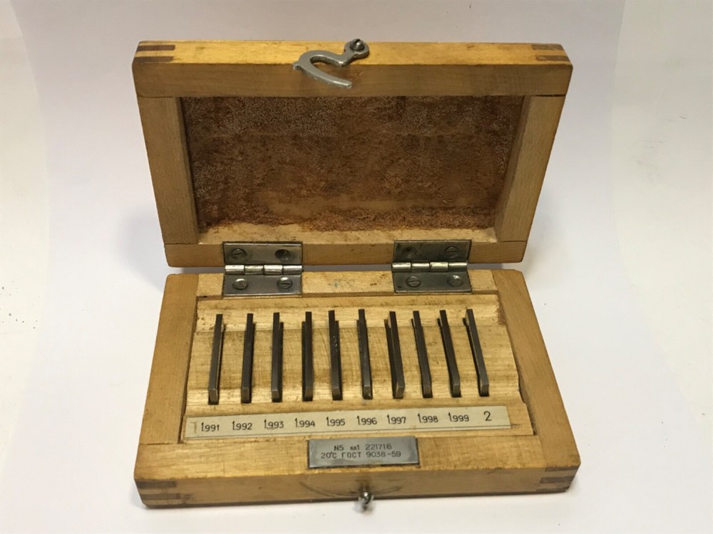 Set of Precision Measuring Blocks Plane-Parallel Length Measures CL.1.