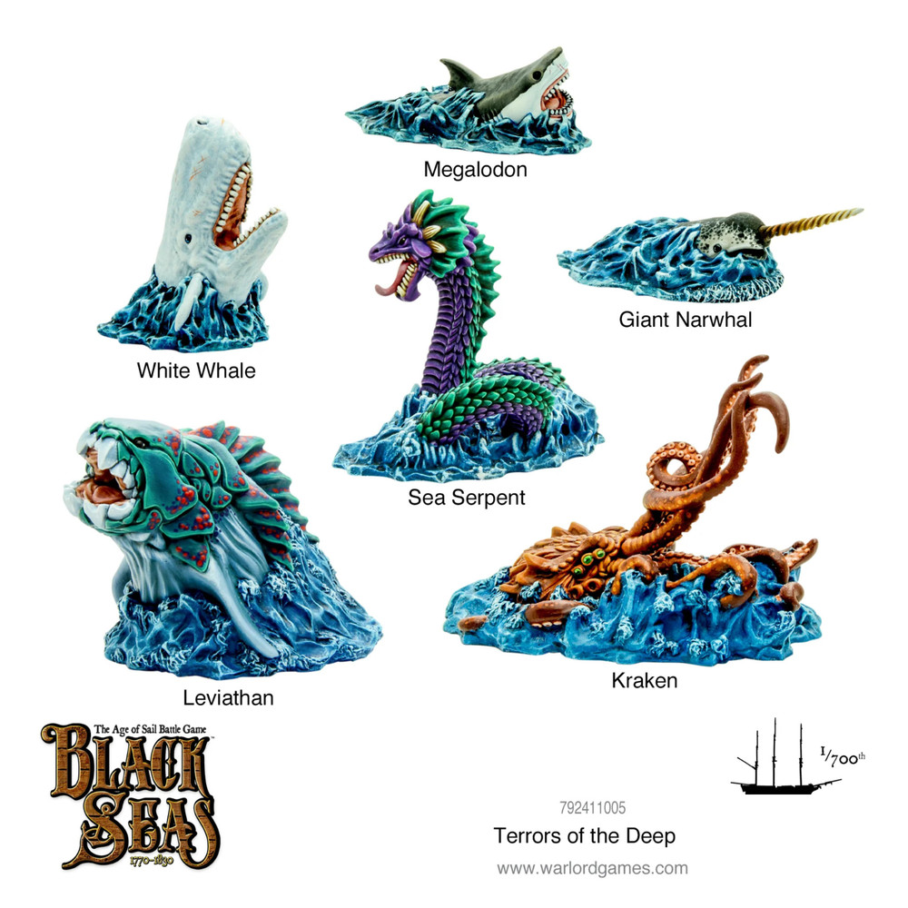 Warlord Games - Black Seas Miniatures Bundle - 3 Sets