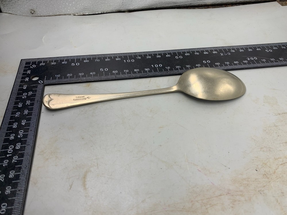 British Army Spoon - Original WW2 Cutlery - Dated 1943