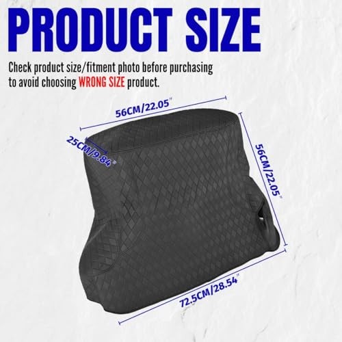 Binding Carpeted Full Cover Mat,Integrated All Front Trunk Cargo Mat Liners