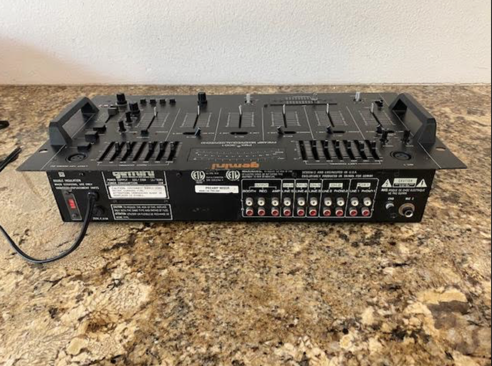Gemini PMX-3001 PREAMP MIXER EQUALIZER ECHO -PARTS