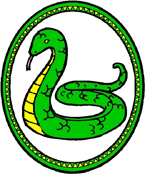 30 Custom Green Snake Art Personalized Address Labels