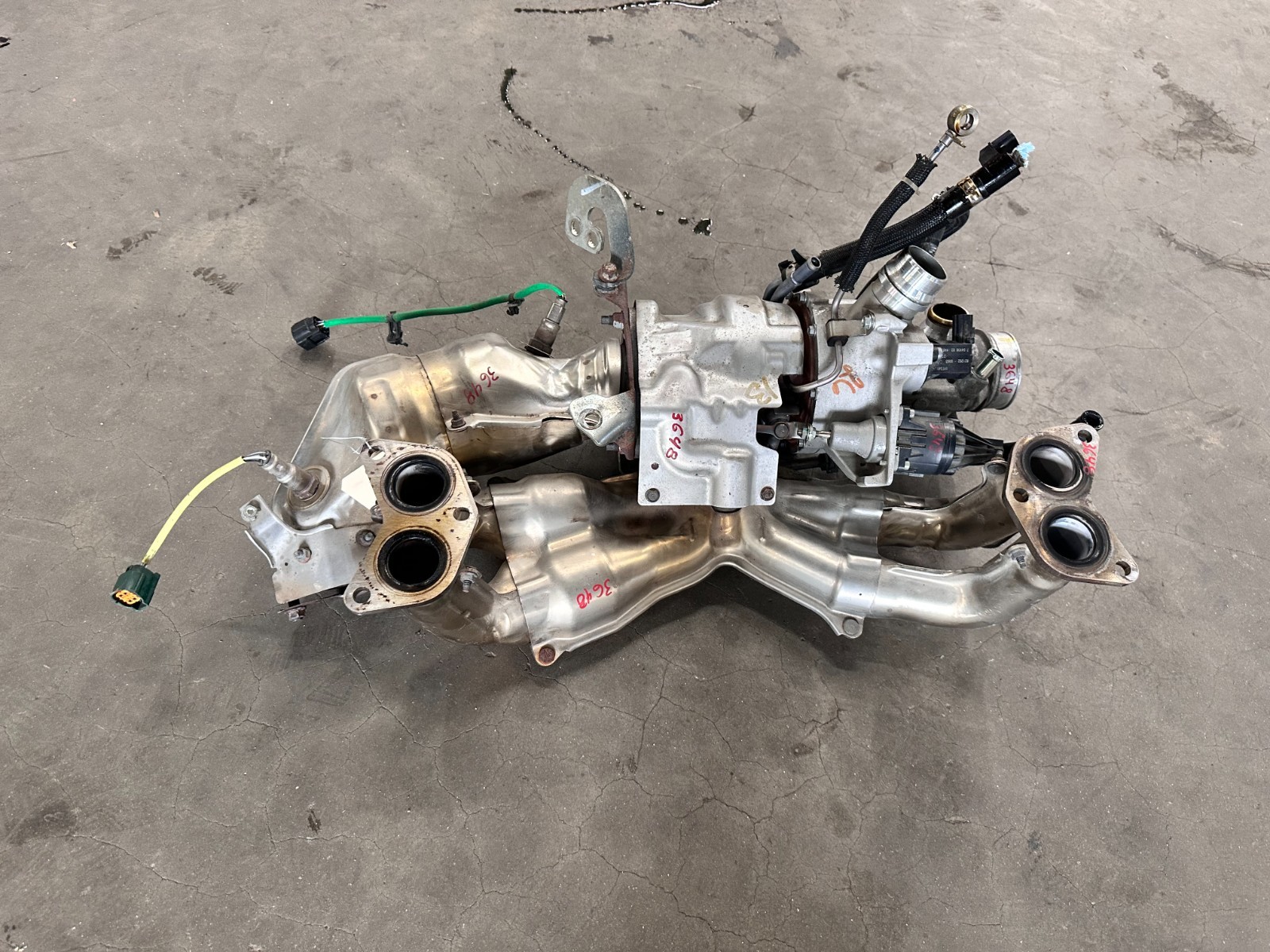 19-25 SUBARU ASCENT TURBOCHARGER EXHAUST MANIFOLD WITH 58K MILES, OEM LOT3648