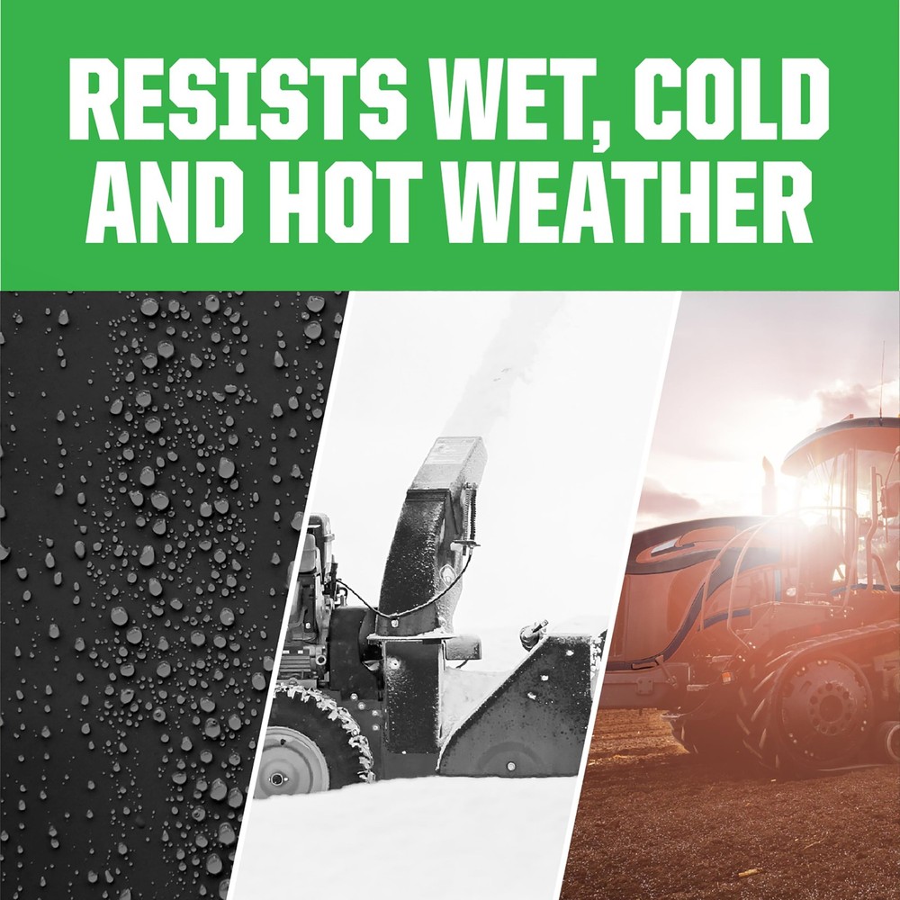 Farm & Implement Spray Paint 12 oz Gloss Black Metal Coating