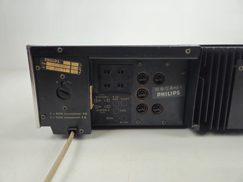 Philips - 22RH521 - Stereo Integrated Amplifier - Class A