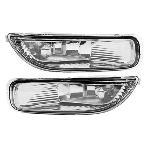 Front Bumper Fog Lights Pair Compatible with Corolla 2003 2004 Left & Right