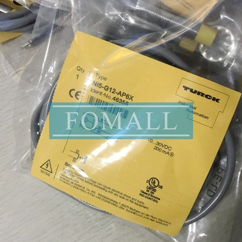 1Pcs New Proximity switch sensor Ni5-G12-AP6X