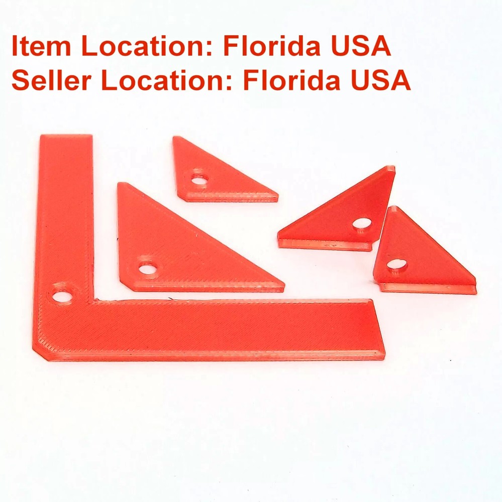 5 pc Mini Hobby Square Triangle Speed Square Tool Set for Small Projects