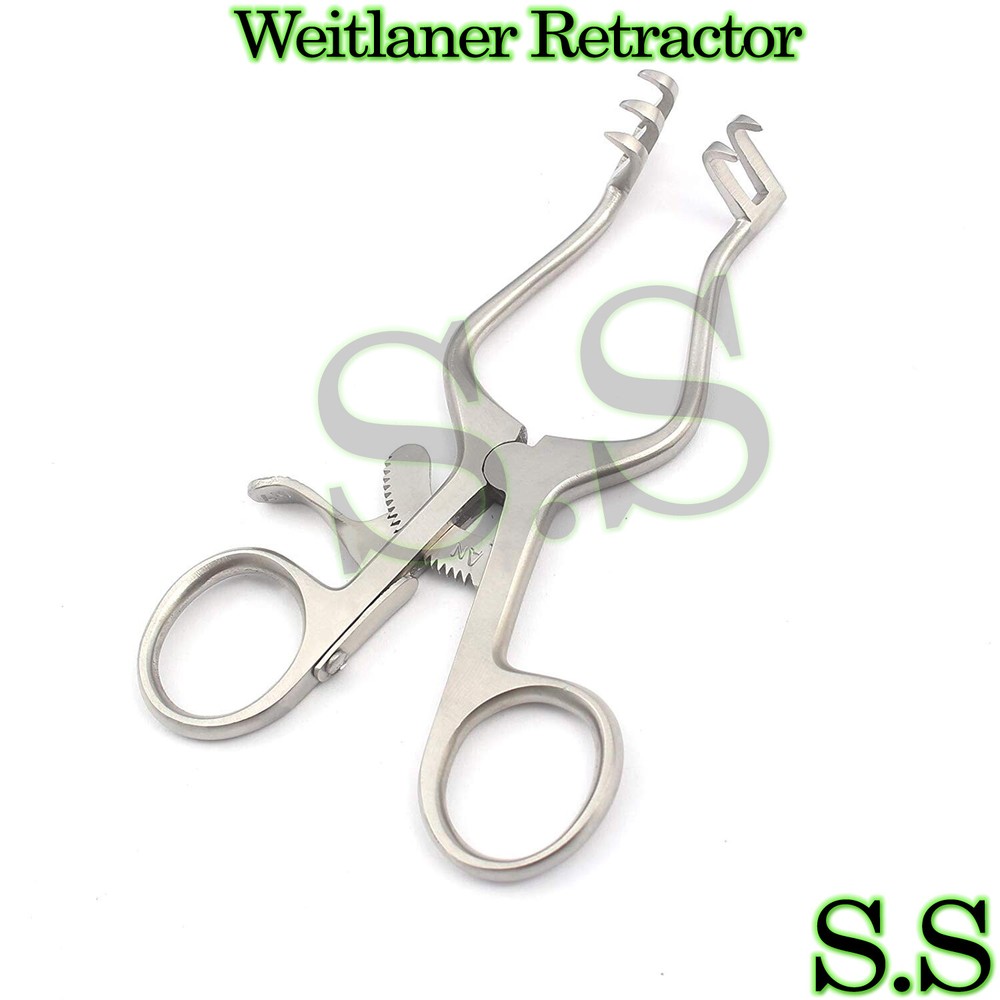 Weitlaner Retractor 4.50" 2x3 Prong SHARP 4.50" 4.5" 4.5