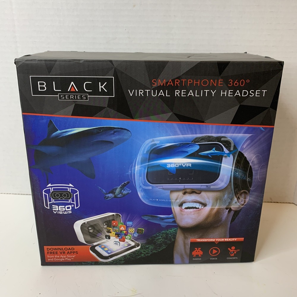 Black Series smartphone 360 degree virtual reality headset