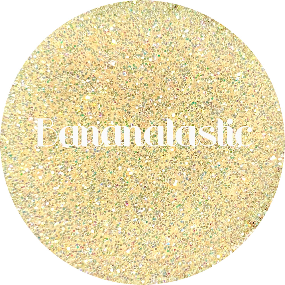 Premium Polyester Glitter - Pastel Yellow