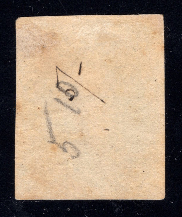 MOMEN: US STAMPS CSA #3 IMPERF MINT OG H LOT #93713*