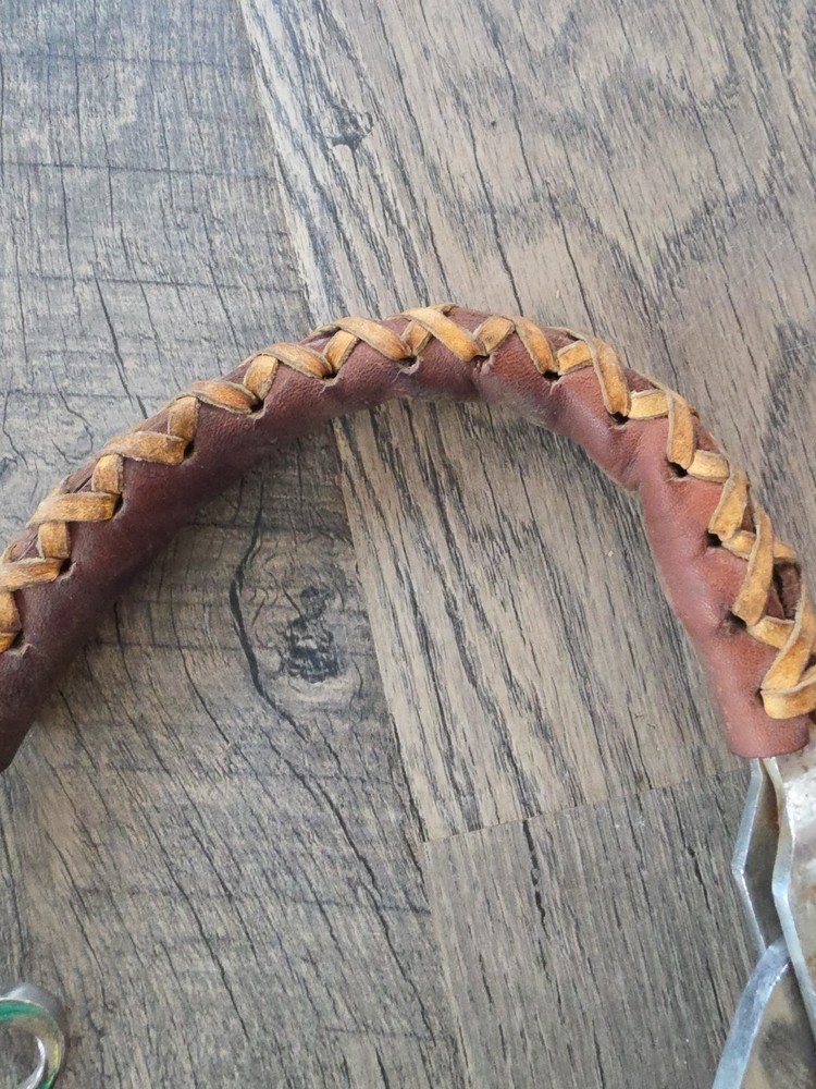 Western Braided Hackamore Bit Horse
