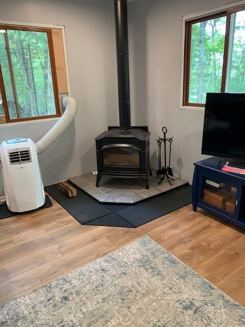 Under Grill Mats Foldable Fireproof Deck Patio Protector Mat High-temperature Re