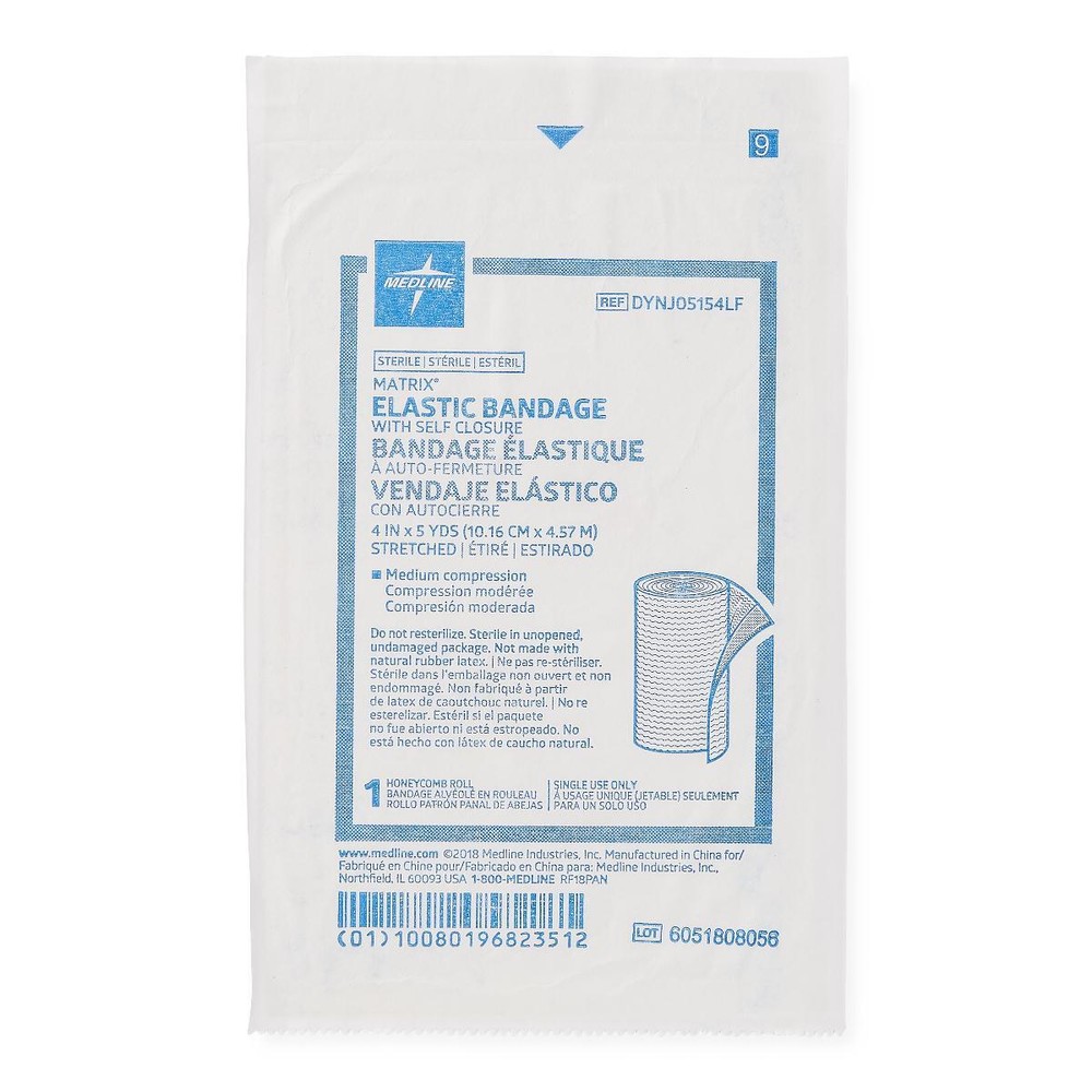 Sterile Matrix Elastic Bandages, 4" x 5 yd