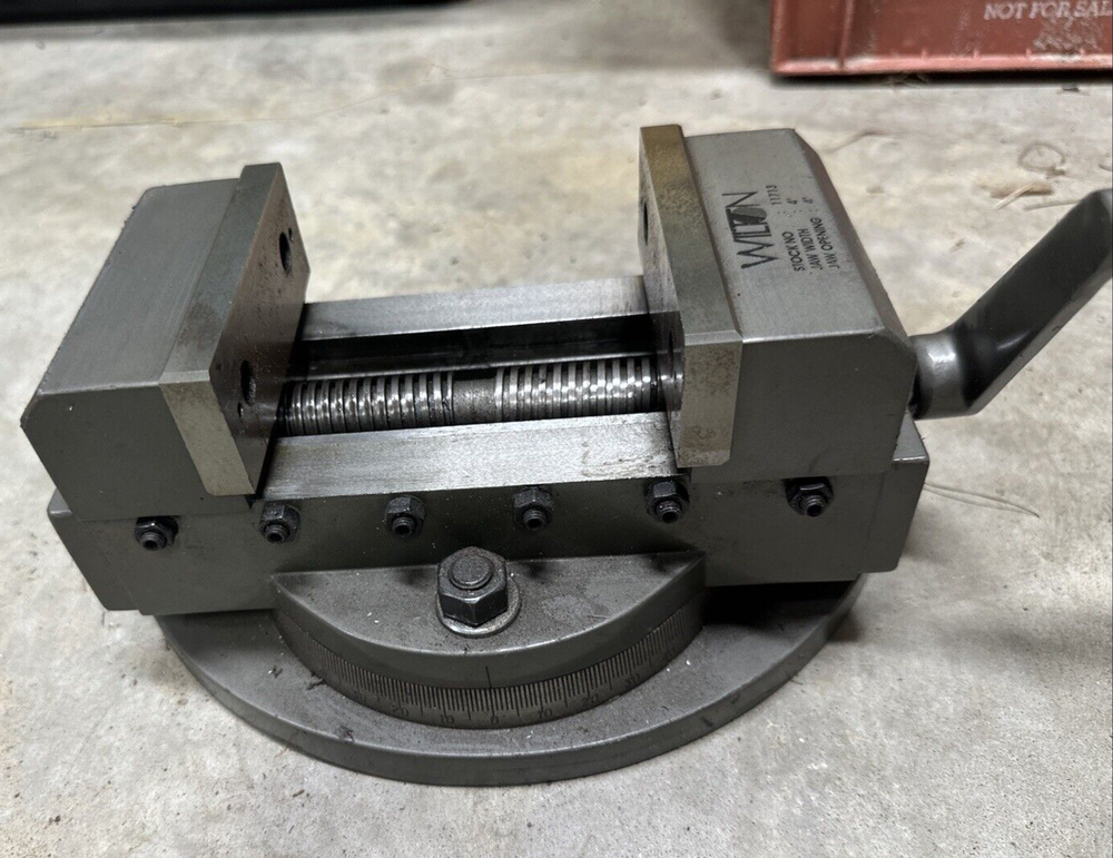 Wilton 4" Super Precision Self Centering Machine Vise Swivel Base Machinist Tool