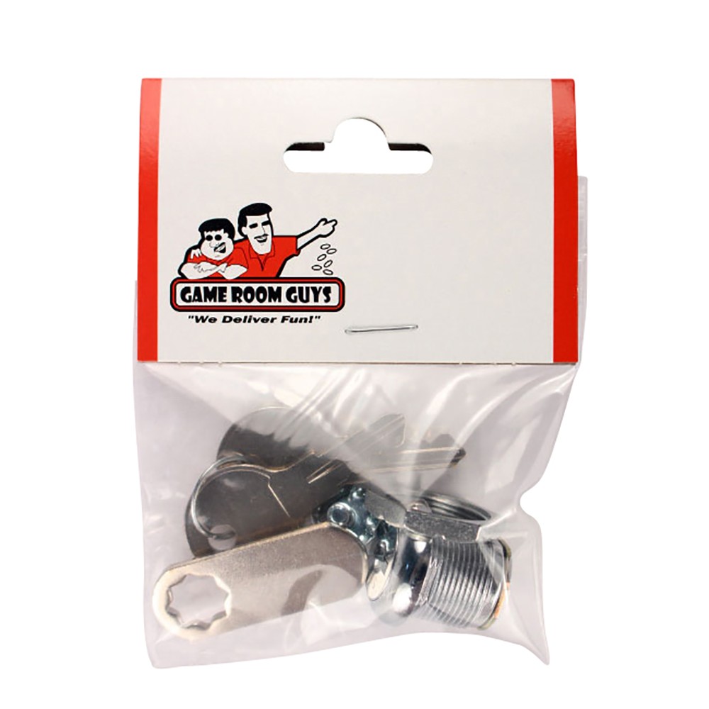 5/8" Pinball or Arcade Game Lock & Key - Keyed Different