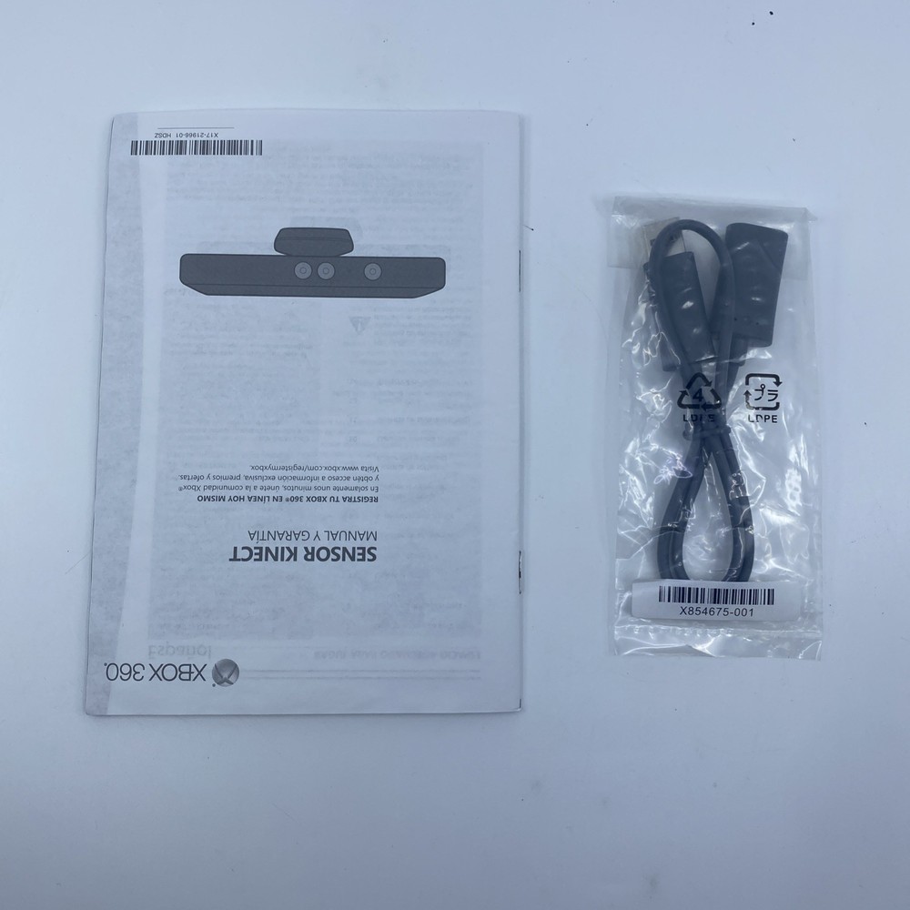 Microsoft Xbox 360 Kinect Sensor In Box w/ 6 Games Bundle