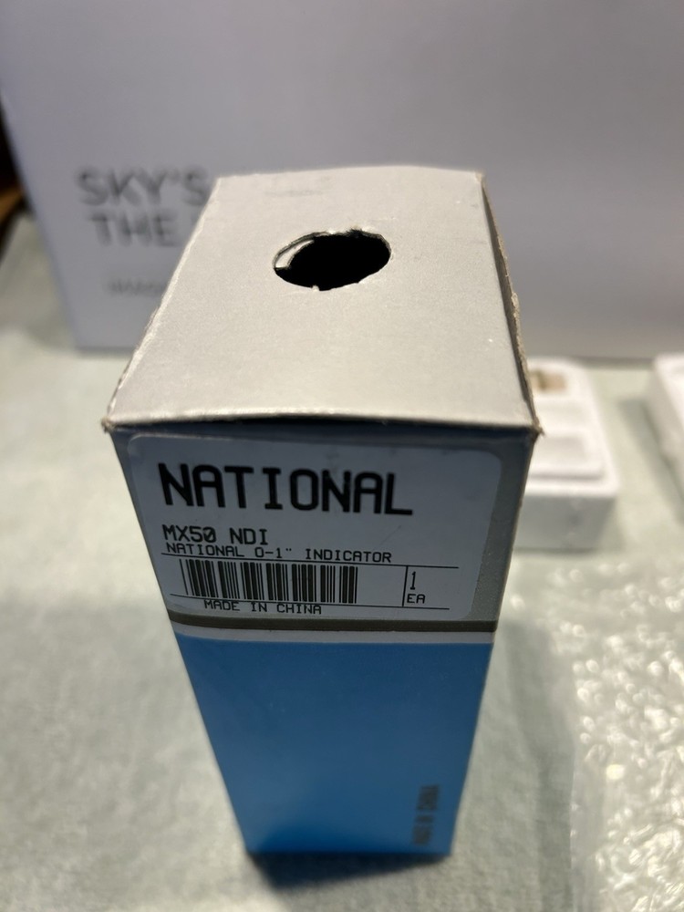 National dial indicator 0-1” MX50