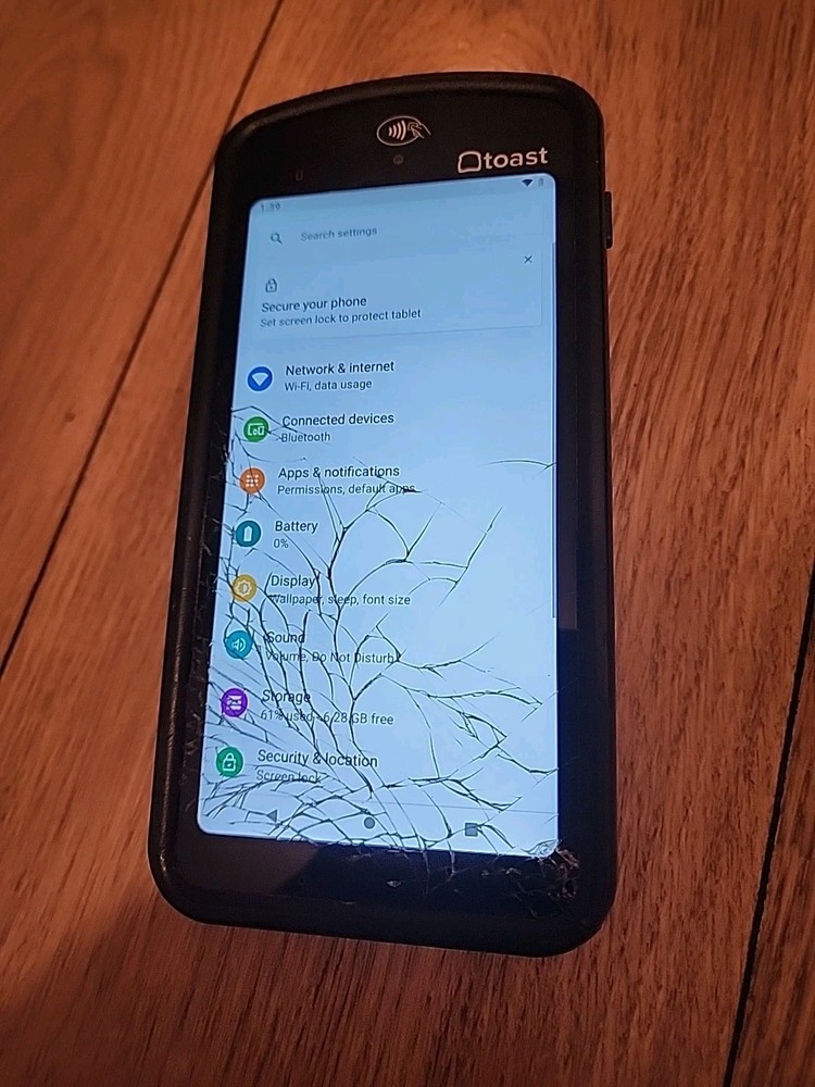 Toast Handheld GO 2 POS System TG200