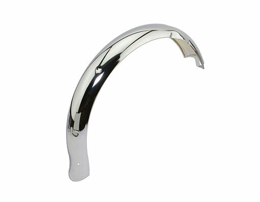 ORIGINAL! 16 FLARED REAR FENDER CHROME.