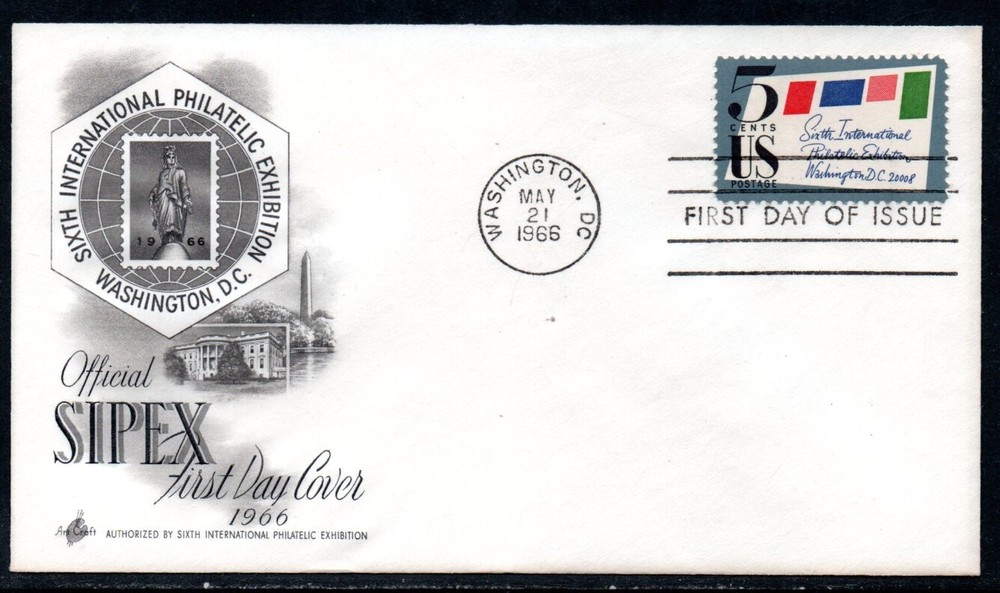 US Scott #1310 FDC, Unaddressed