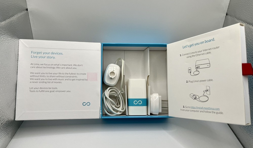 Lima Smart Cloud Sharing USB Device Kit - Blue and Red 2 (Two) Units!