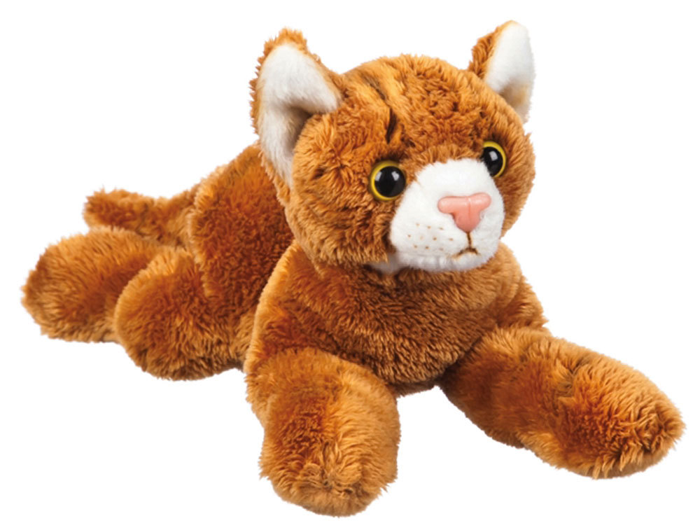 Orange Tabby Cat Bean Bag Stuffed Animal