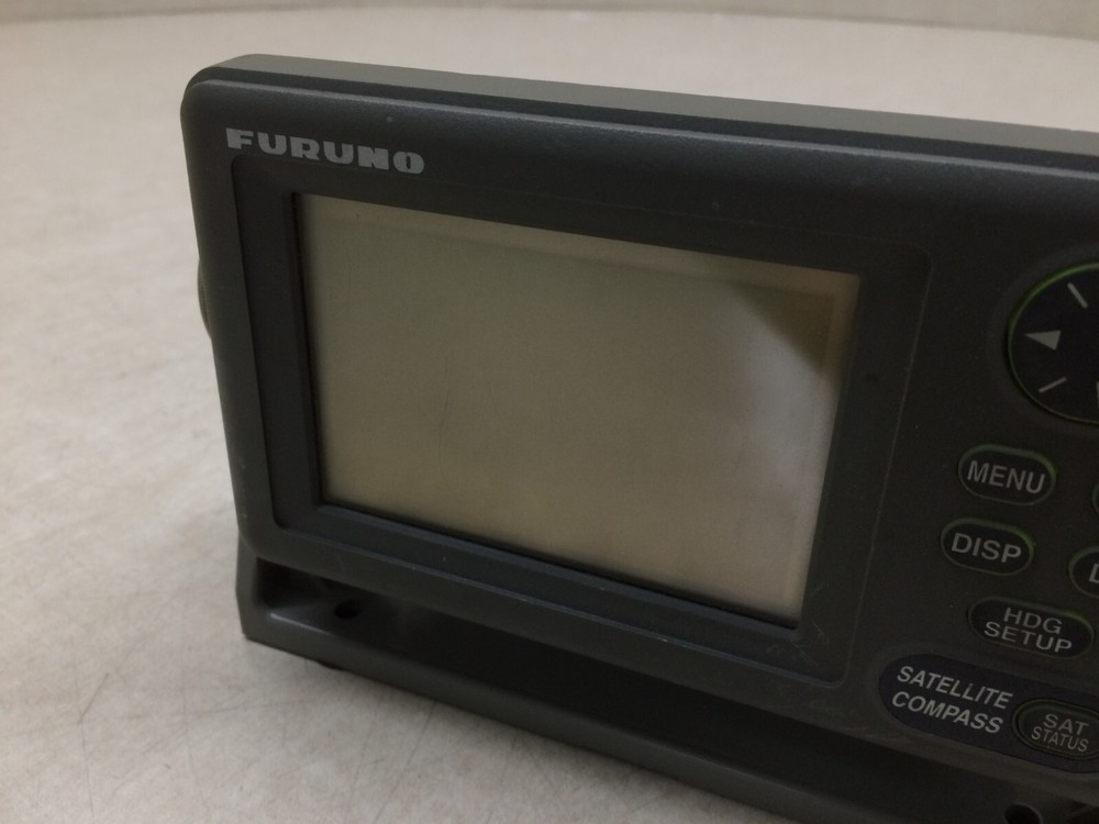 Furuno Satellite Compass Display Head V2.01 GPS SC-502 Screen Button Mount