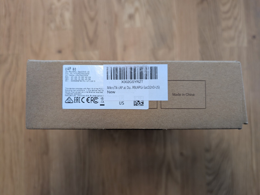 Mikrotik cAP ac | RBcAPGi-5acD2nD | Wireless Access Point