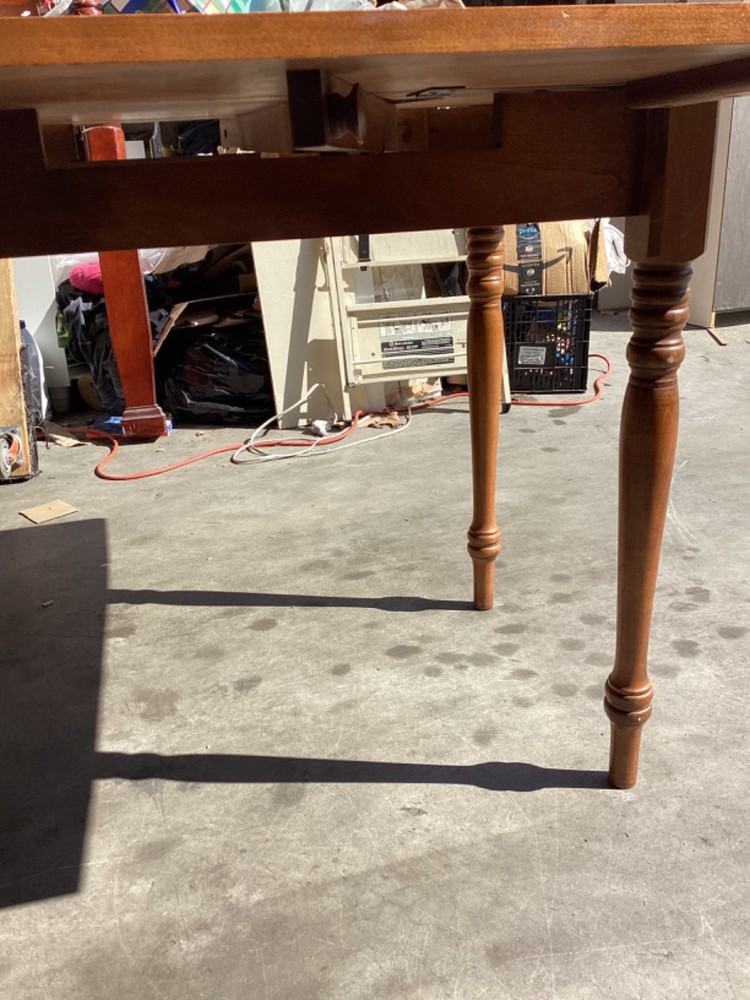 Large Hitchcock Drop Leaf Table Beautiful Some Flaws