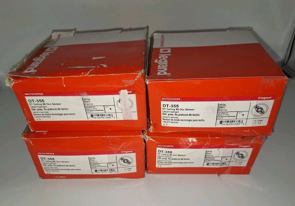 ** 4 ** Legrand DT-355 DT Ceiling Mount Occupancy Sensor Wattstopper