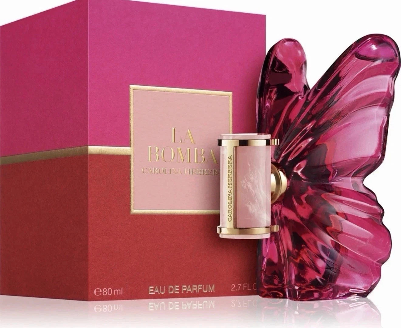 Carolina Herrera La Bomba Eau de Luxury Parfum for Women 2.8 floz / 80ml .