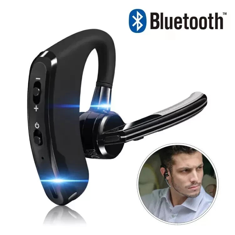 Trucker Wireless Voyager Headset Bluetooth Earpiece Microphone 5.3 Call Headset