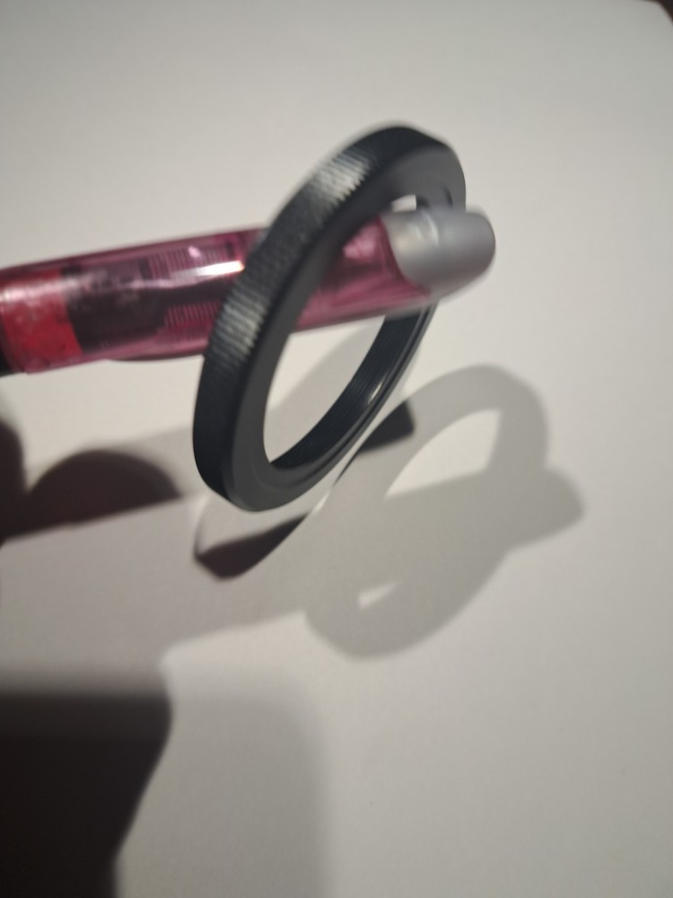 Threaded Ring For Stereoscope Or Microscope Or Telescope 2" Female Threads On...