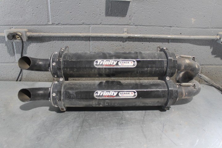 2016 POLARIS RZR 1000 XP TURBO EXHAUST PIPE MUFFLER SLIP ON CAN TRINITY STAGE 5