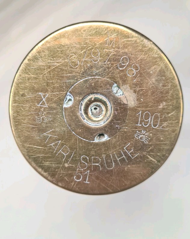 Pre WWI Imperial German Navy C/97.98 37mm Cannon  Sheel Case