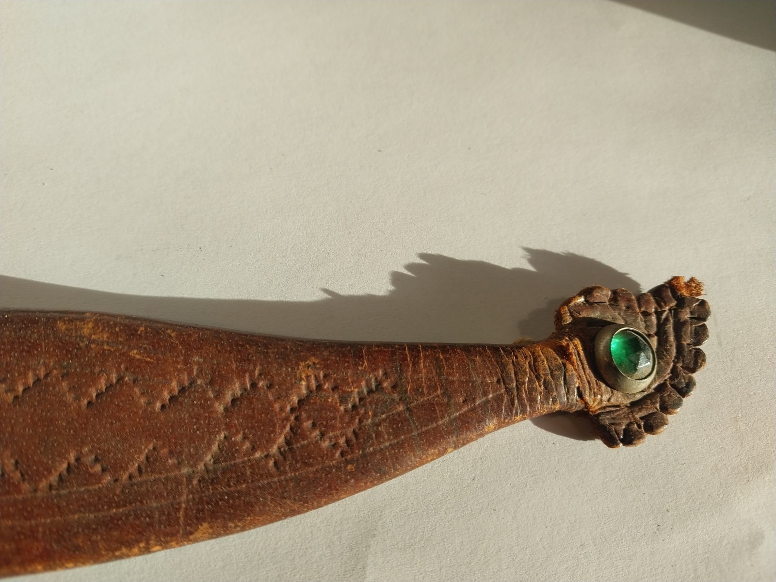 WWII Philippines Fighting Knife and sheath 1945 great shape "Bowie"